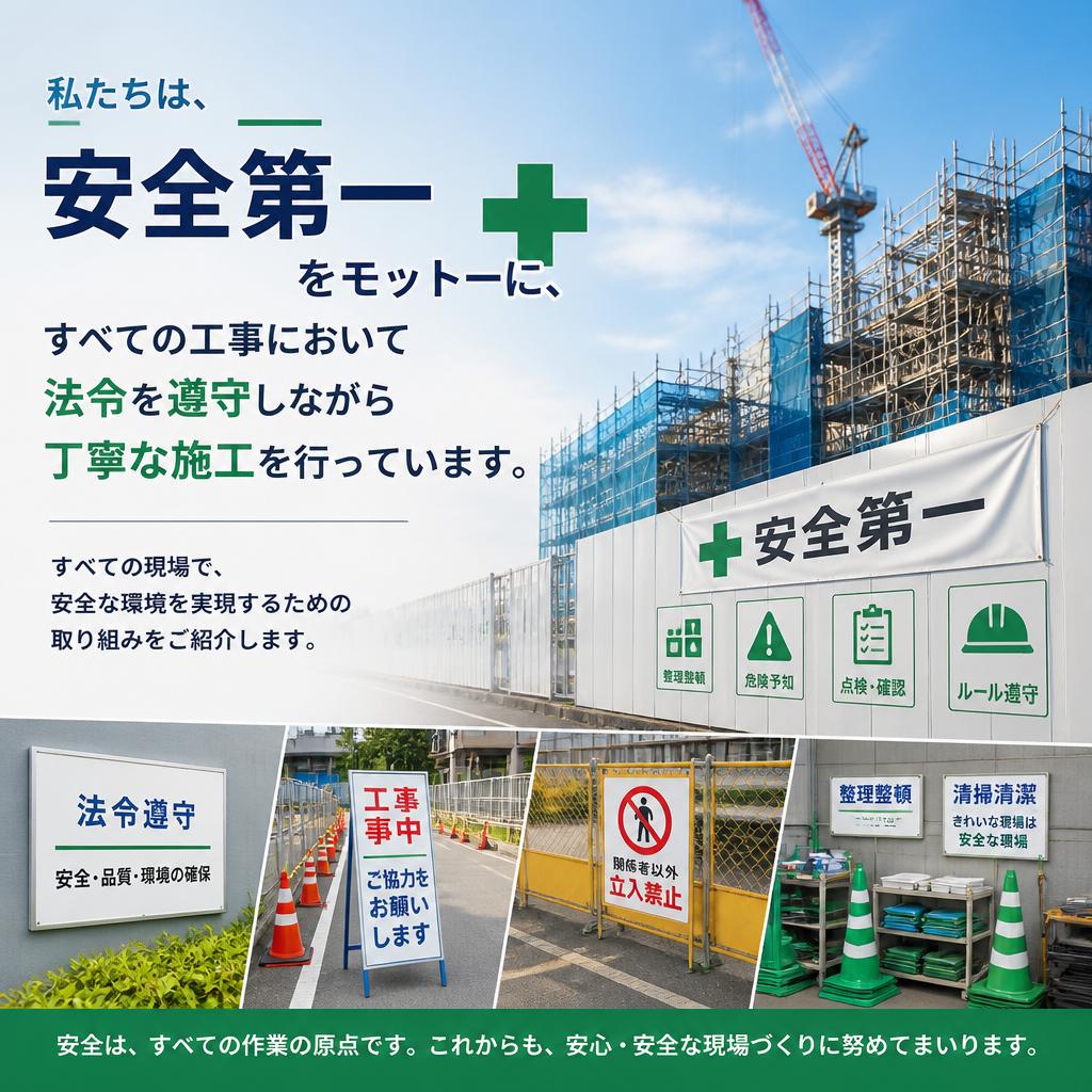 安全な環境を実現するために